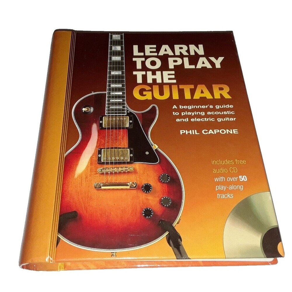 Learn to Play the Guitar by Phil Capone (Mixed Media, 2007) CD included